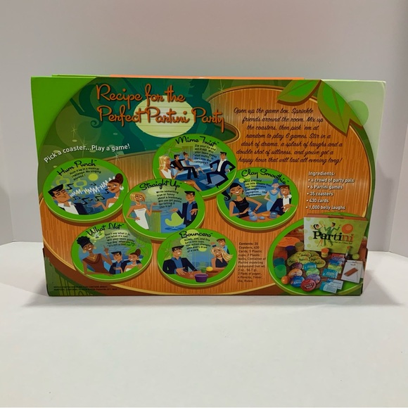 Partini Board Game by Parker Brothers New in Original Packaging / Family Fun - Picture 3 of 8